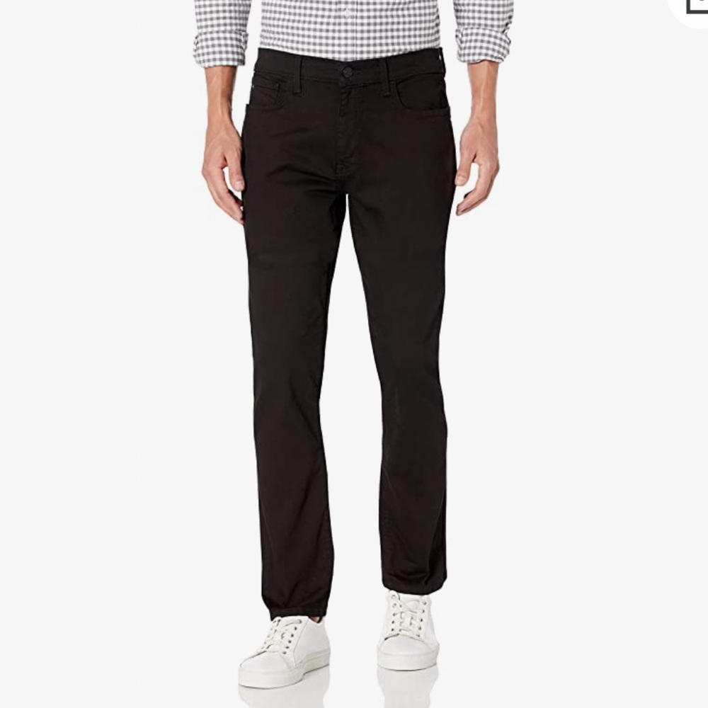 Tommy Hilfiger Mens Straight Fit Stretch Jeans